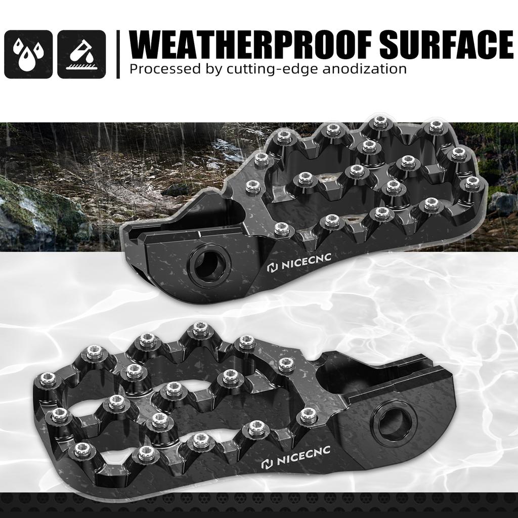 For Husqvarna TE 300 TE 250 FE 250 FE 350 FE 450 501 2017-2023 TX 300 TC 125 FC 250 2017-2022 Offset Foot Peg Footrests Extender
