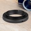 T2 To AI Adapter Ring Lens Mount Adapter Camera Lens Adapter Ring Lens Adapter for Nikon F-Mount Camera