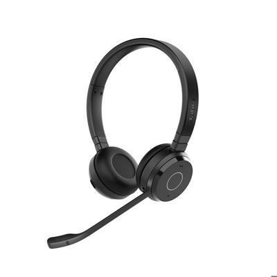 Zestaw słuchawkowy - Bluetooth - bezprzewodowy - USB-A przez adapter Bluetooth - Jabra - Jabra Evolve 65 TE Stereo - Zestaw słuchawkowy - nauszny