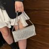 This Year's Popular Bag 2025 New European and American Fashion Rhinestone Shoulder Bag Women's Foreign Style Versatile Messenger Small Square Bag