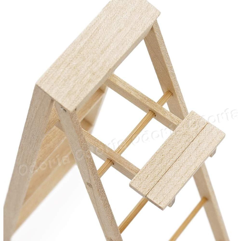 1/12 Miniature Ladder Dollhouse Furniture Accessories