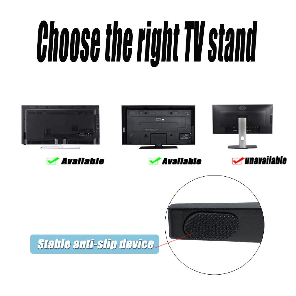 Nastavitelný Univerzální Stojan Držák na TV 240X166X110MM Výška Pro 32-65 Palcové LCD Ploché Obrazovky Stolní Podstavec Snadná Instalace