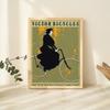 Vintage Cycling Canvas Printing Poster French Retro Bike Bicycle Gift Wall Art Prints Reproduction Fashion Home Bar Wall Decor