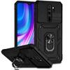 Full Cover For Redmi Note 8 Pro Case Redmi Note 8 Pro Push Window Magnetic Ring Phone Holder Back Case For Redmi Note 8 Pro Case