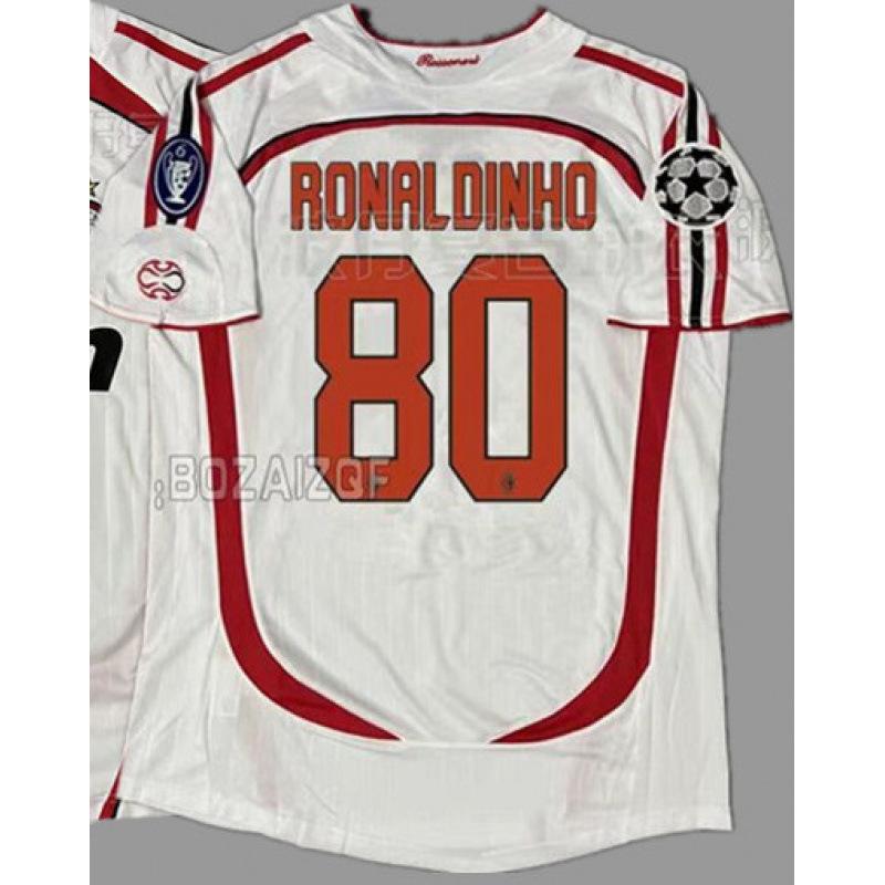 Vintage Jersey Football Jersey Beckham Zidane Messi C Ronaldo Classic Championship Jersey