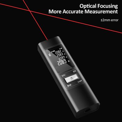 S80 lāzera attāluma mērītājs 80 M rokas tālmērs +-2 mm augstas precizitātes digitālais mini attālums