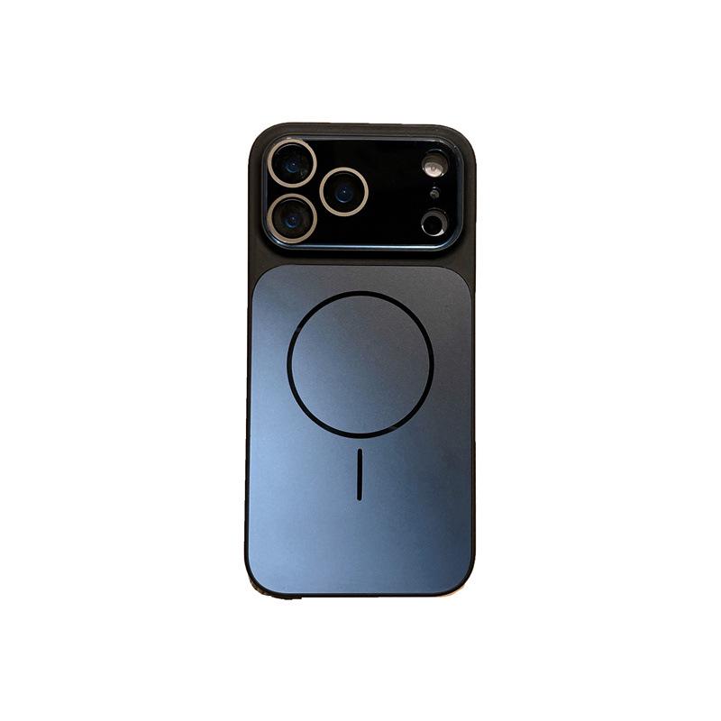 New Flowing Light Metal Case for iPhone 17/16 Pro Max; Magnetic Fit for iPhone 15/14/13