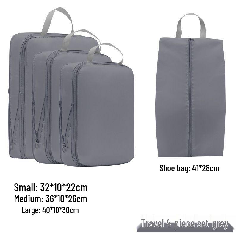 Waterproof Compression Travel Storage Bags for Clothes and Underwear 4-piece Set Waterproof Expandable