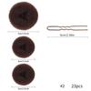 Chignon Délié Torsade Française Créateur de Chignon Updo Multicolore Pince à Cheveux Rapide Coiffe de Mode Outil Indispensable pour Cheveux DIY
