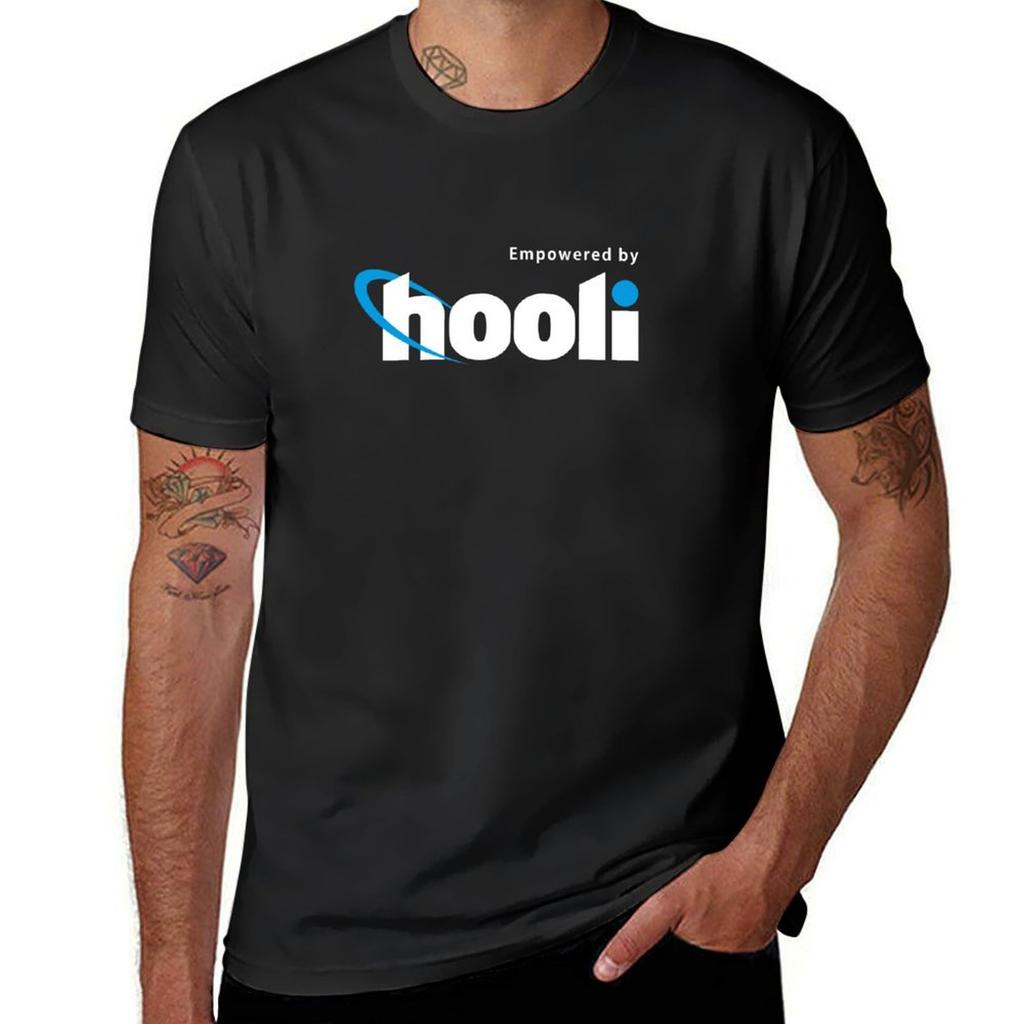 Empowered by Hooli Tshirt aesthetic clothes boys animal print boys whites sports fans mens graphic tshirts big and tall