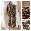 Long Strips of Silk Scarf  High-end Sense Mulberry Silk Scarf  Women's Fresh Small Floral Thin Style  Atmosphere  Big Shawl
