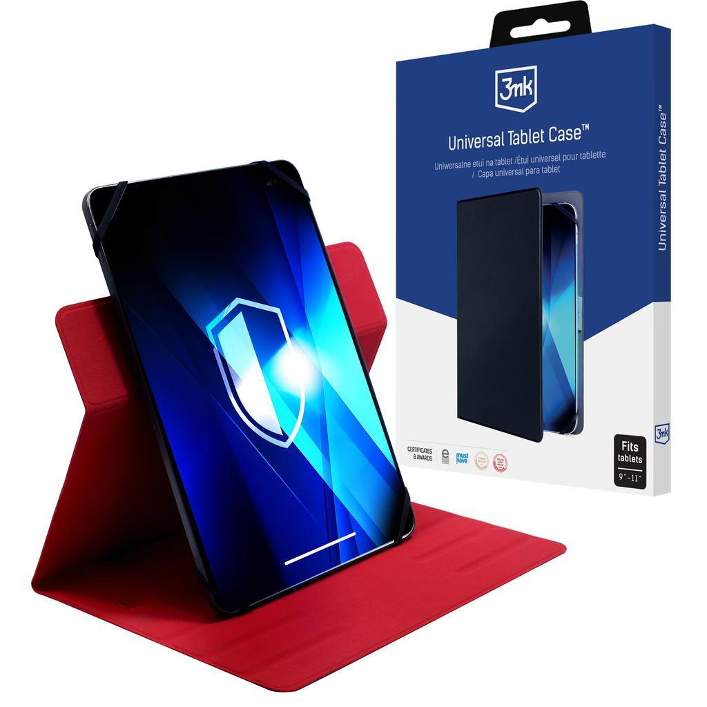 Accessories Red - Up To 9-11 3Mk Universal Tablet Case