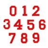 Colorful English Letter & Number Embroidery Patch Set for Clothing Decoration