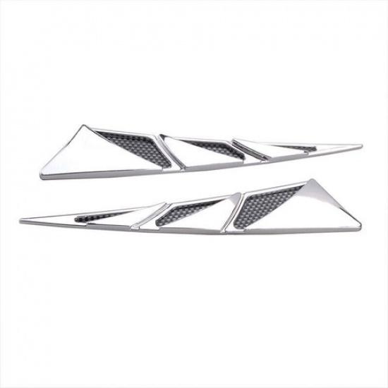 For Chevrolet Camaro Racing Style Auto Side Air Flow Vent Fender Hole Cover Trim