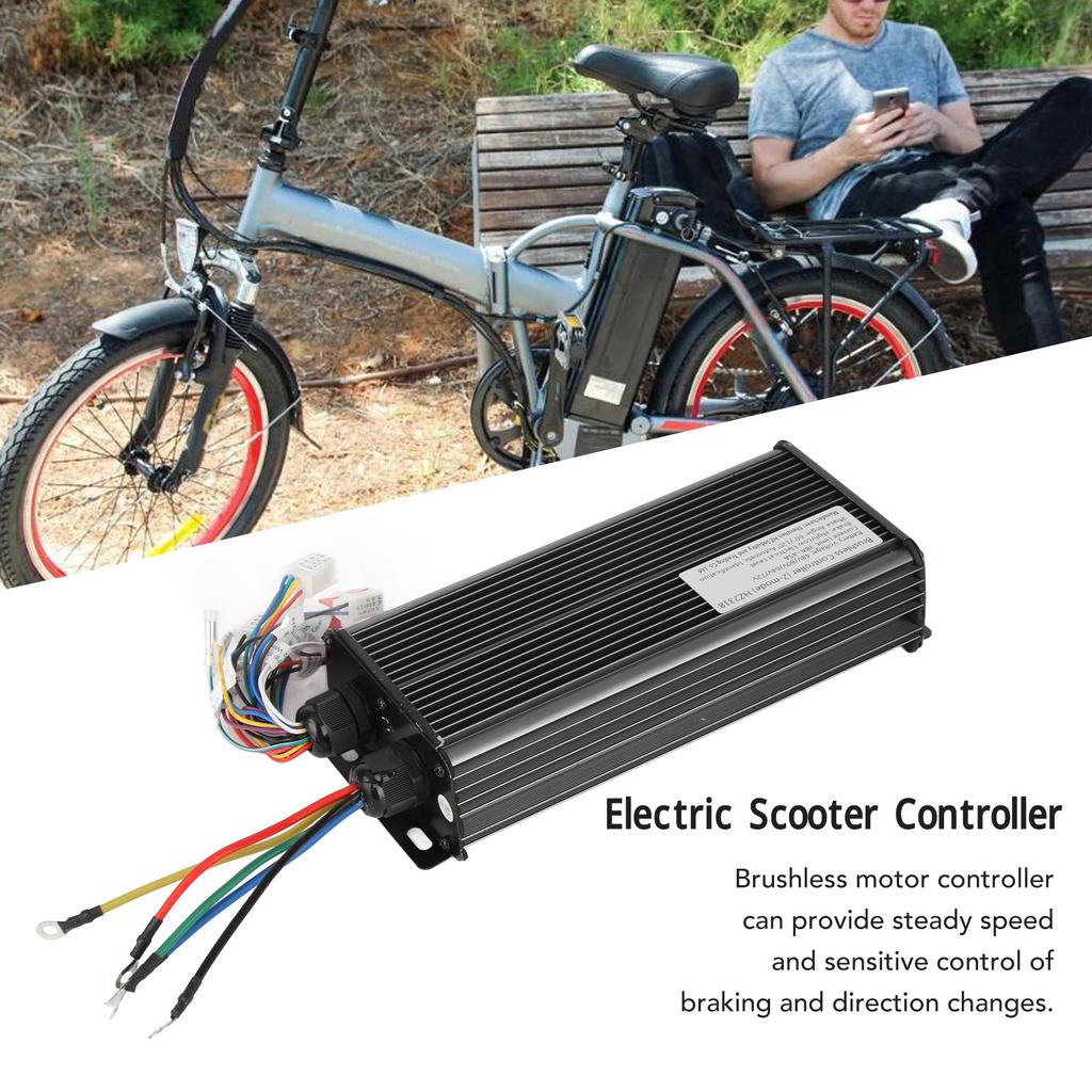 E-Bike Controller Unterspannung Aluminiumlegierung Elektrisch Bürstenloser Controller für Elektroroller