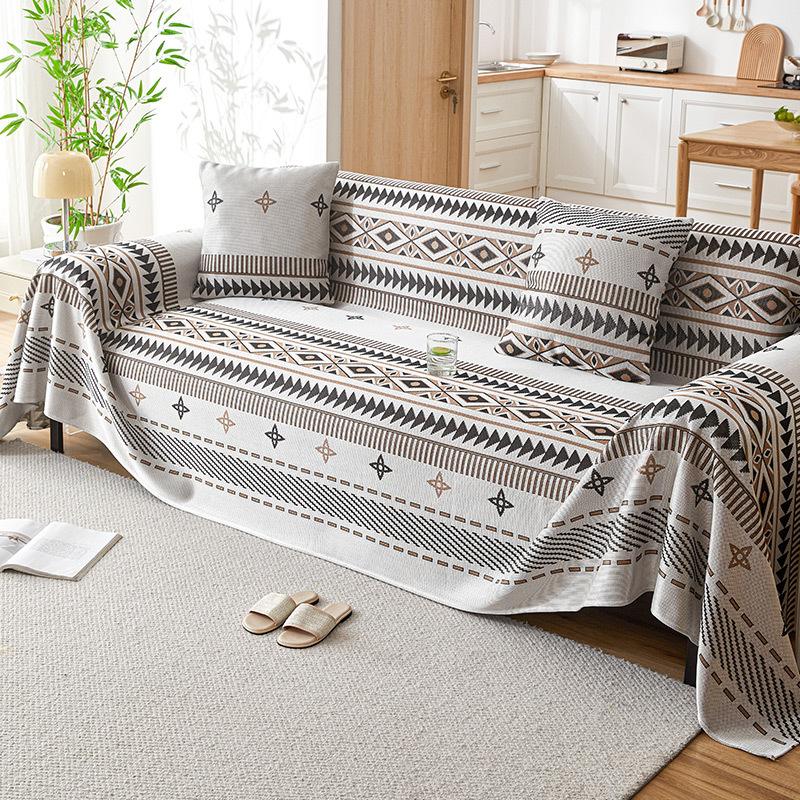 

Летнее прохладное ледяное шелковое полотенце Sandhair, полный комплект, чехол для дивана, пылезащитный чехол для гостиной, цельный чехол для дивана, тканевая подушка 180*130cm