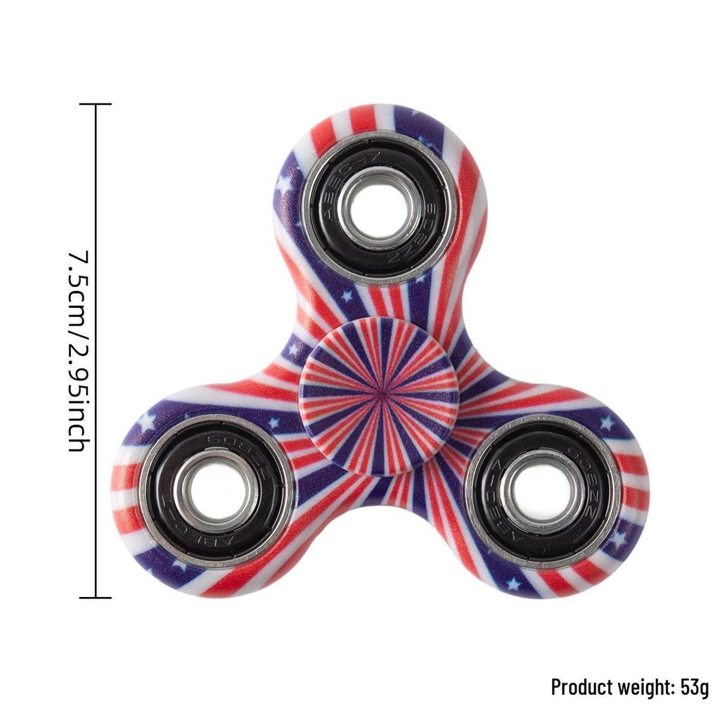 Colorful Fingertip Spinner Decompression Toy - Hand Spinner for Stress Relief and Fun