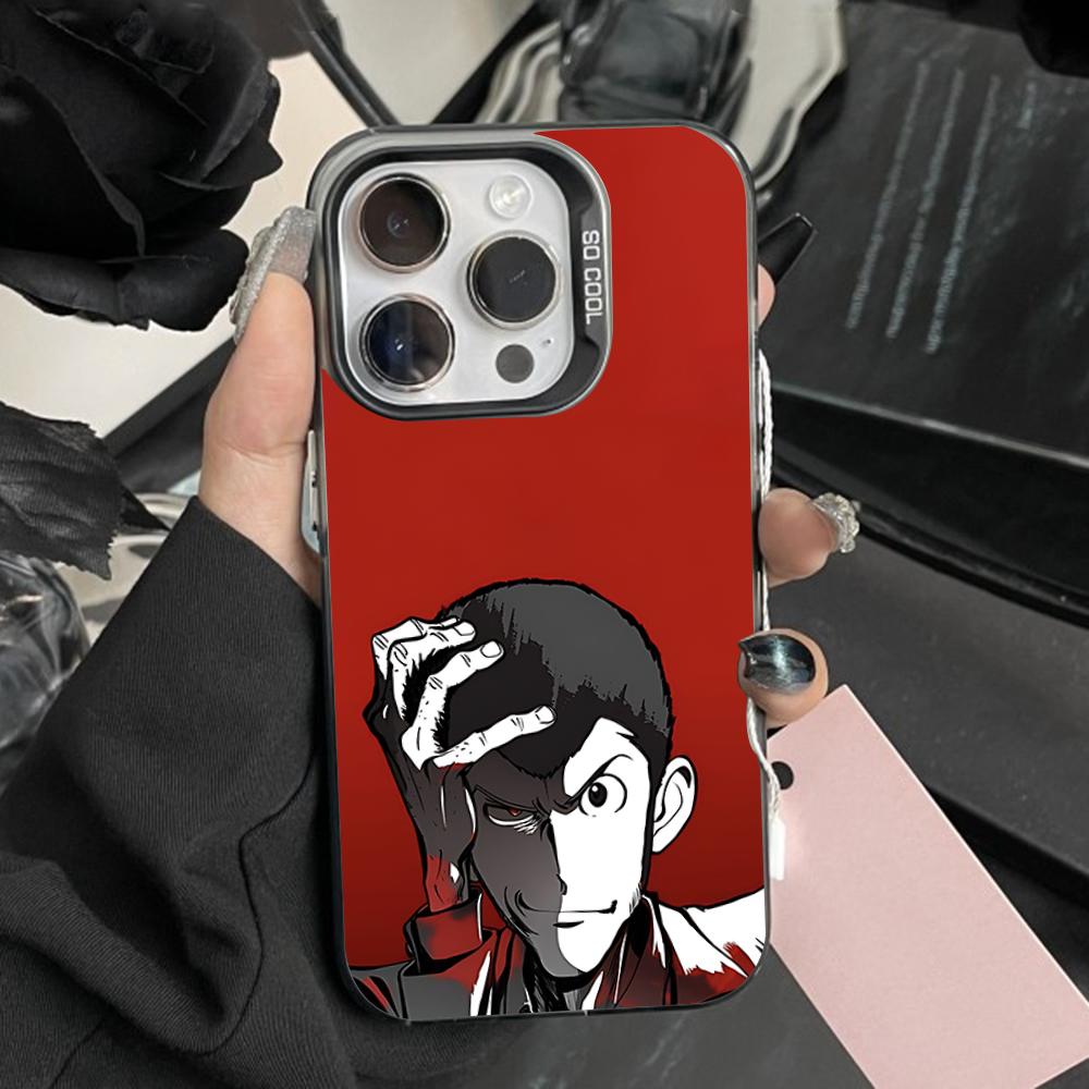 

L-Lupin The T-Third Phone Case For iPhone 16,15,14,13,12,11,Pro,Max,Plus,Mini,XS,SE Anti Fall Black Matte Hard Bumper iPhone11