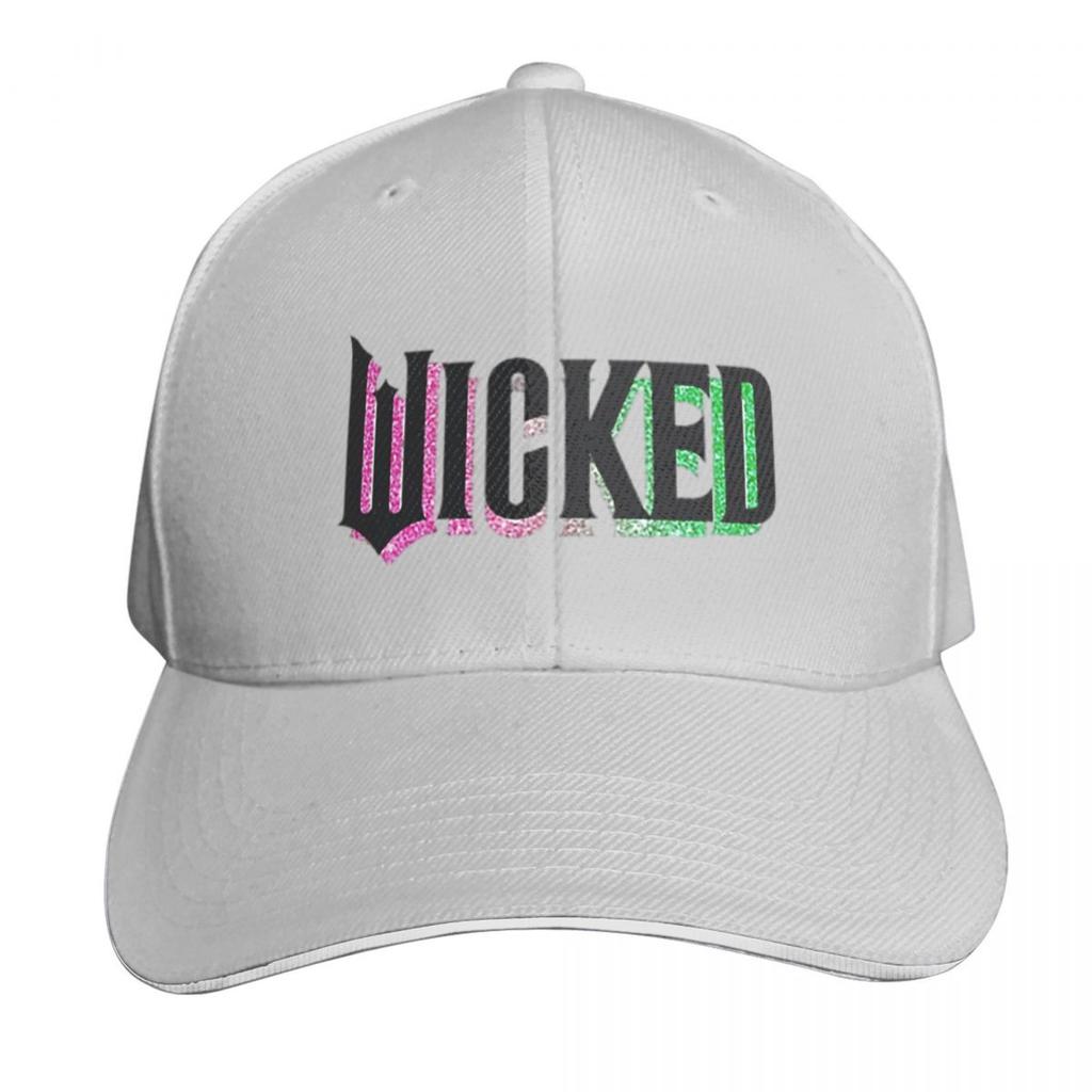 Wicked Movie Glinda And Elphaba Logo Cap Fashion Casual Baseball Caps Adjustable Hat Hip Hop Summer Unisex Baseball Hats