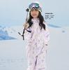 Acrais Adjustable Size No Hip Snowboard/Ski Wear, Kids/Baby Jumpsuit, One-Piece, Size, 110, C03, Zipper, al-op2310