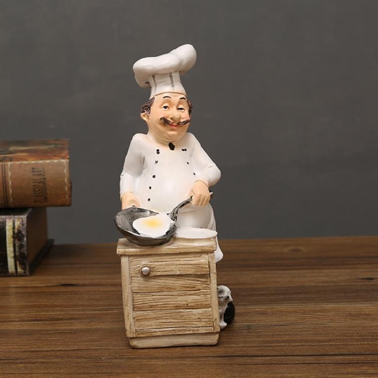 Funny Chefs Decorative Statue Resin Home Countertops Table Decoration for Farmhouse Home Decors & Kitchen Decorations