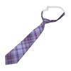 Lazy JK Ties Plaid Uniform School Student Necktie for Boy Girl Cosplay Neckwear