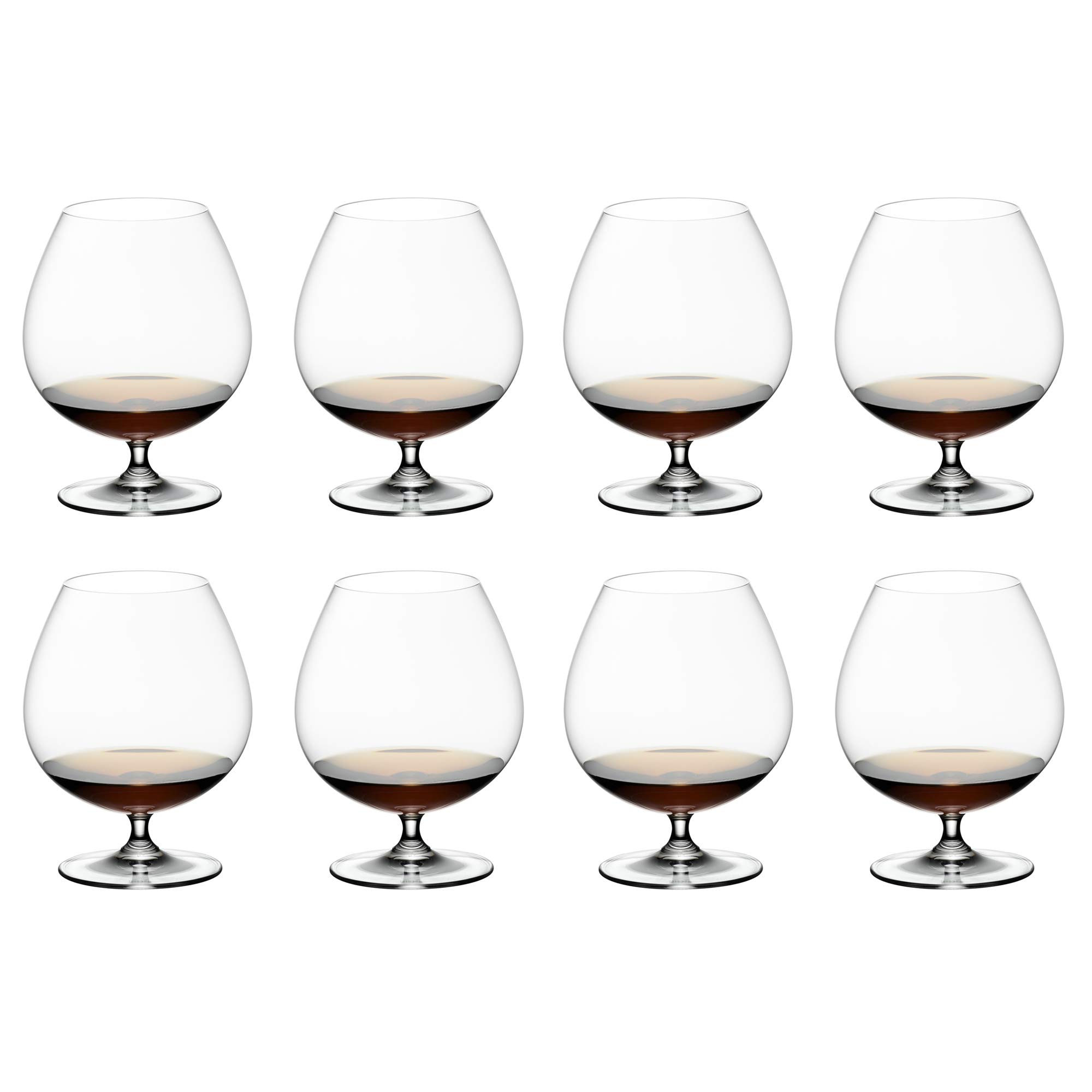

RIEDEL Vinum Brandy Snifters 840ml Set of 8 Brandy Glasses [Genuine] 6416/18-8
