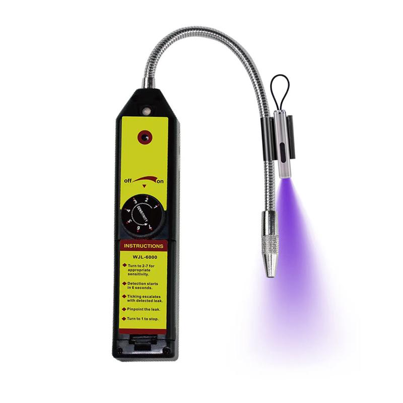 Refrigerant Gas Hvac Air Conditioner Tester Tool Wjl-6000 Freon Leak Detector Halogen Leak Detector R22 R410A R134A R1234Yf