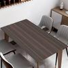 Simple Faux Wood Grain Leather Tablecloth