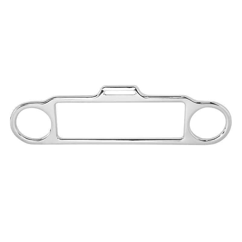 

For Harley Touring Electra Glide Street Glide Trike 1996-2013 Motorcycle Stereo Accent Trim Ring Cover Chrome