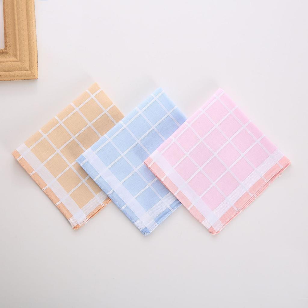 29cm Pure Cotton Women's Square Towel Comfortable Soft Square Towel Pocket Towel Sold In Packs of 12
