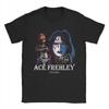 Rip Ace Frehley The Spaceman 1951-2025 Kiss Band Graphic Printing T Shirts Men Women  100% Cotton  Tee Shirt Clothes
