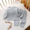 Baby Pure Cotton Class A Warm Underwear Set - Boys and Girls Split Pajamas for Autumn, Winter, and Spring