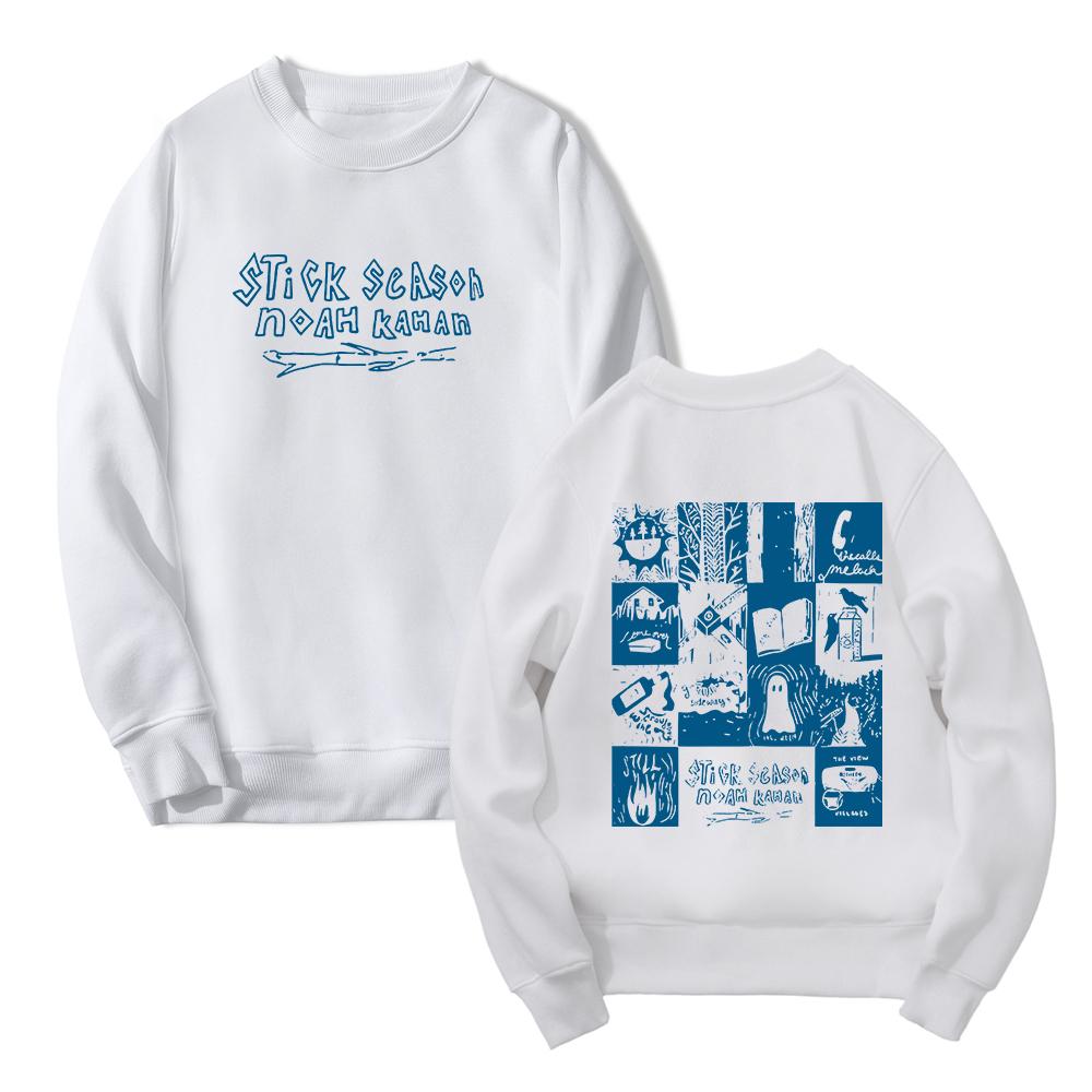 NOAH KAHAN Stick Season 2023 World Tour Oversized Hoodie Women Unisex Long Sleeve Pullover Crewneck Sweatshirt Casual Tracksuit