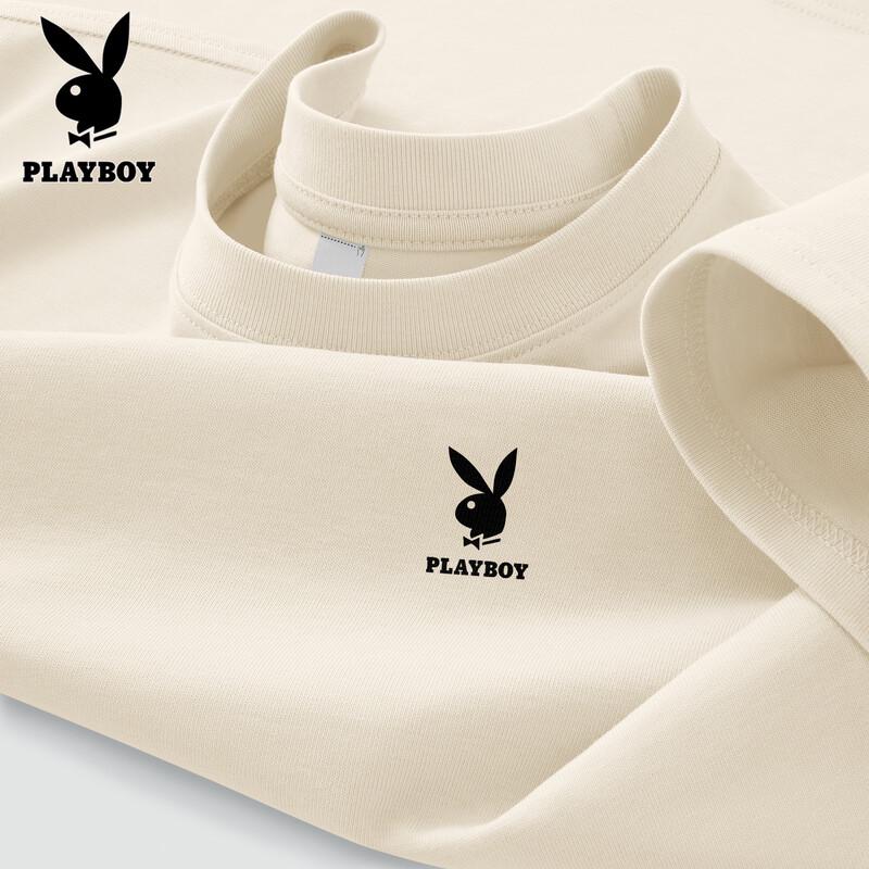 PLAYBOY Men's 2026 Loose Fit Cotton Short Sleeve T-Shirt