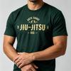 Soft Cotton Male Tshirt Classic Vintage Jiujitsu Pattern Bjj Lover Training Wear Comfort Oneck Basic Cotton Tee Top