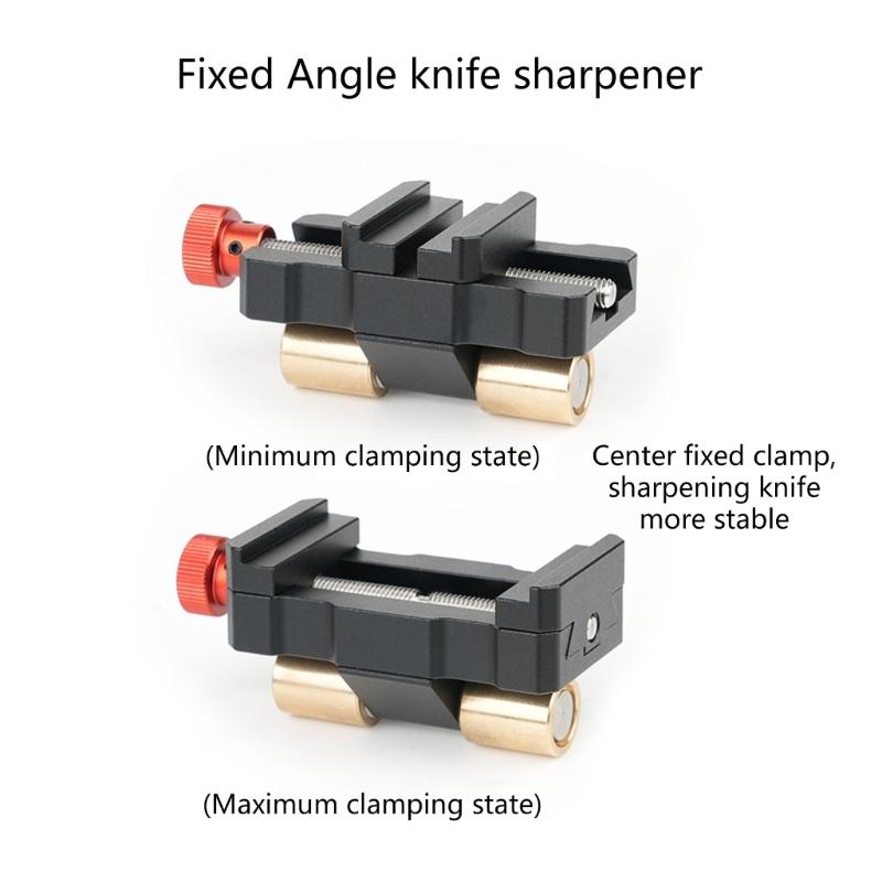 Portable Sharpening Jig Fixing Bracket Honing Guide For Camping And Kitchen Use Tool With Easy To Clean Features