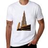 Burj Khalifa Tower Tshirt Big Size Short Sleeve Tee For Unisex Tshirt