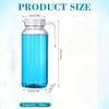 1/2 Pcs Laundry Detergent Dispenser Fabric Softener Dispenser with Labels Measuring Cups Laundry Soap Bleach Container