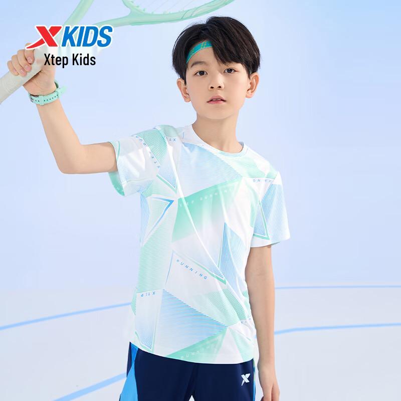 XTEP Youth Summer Breathable Sport T-Shirt