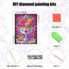 5D DIY Partial Special Shaped Drill Diamond Painting Kit Flower Home Decoration