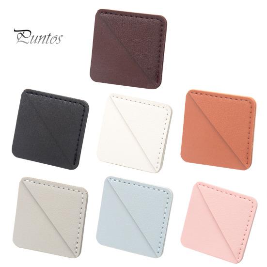 

7 шт. квадратная закладка из искусственной кожи в стиле ретро, квадратная закладка для книг, аксессуары для книг ручной работы, зажимы для страниц разноцветный