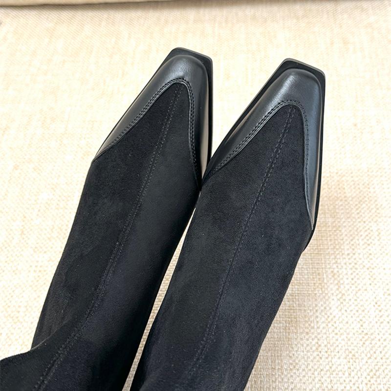 Fashion Women's Ankle Boots High Heels Pointed Toe Shoes Sexy Fashion Luxury Short Boots 2025 Winter Designer New Sexy Femlae Snow Botas