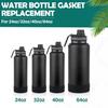 12 Replacement Water Bottle Gaskets for Thermoflask 24oz, 32oz, 40oz, Straw Lid, Chug Cap, Vent Hole, Silicone Seals