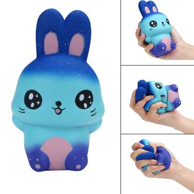 Starry Sky Squishy Rabbit Squeeze Slow Rising Relieve Stress Kids Adult