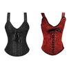 Corset Crop Tops Burlesque Lingerie Corset Top Vest Hot Shaper Overbust Corset Gothic Clothing Corsage Medieval Ladies