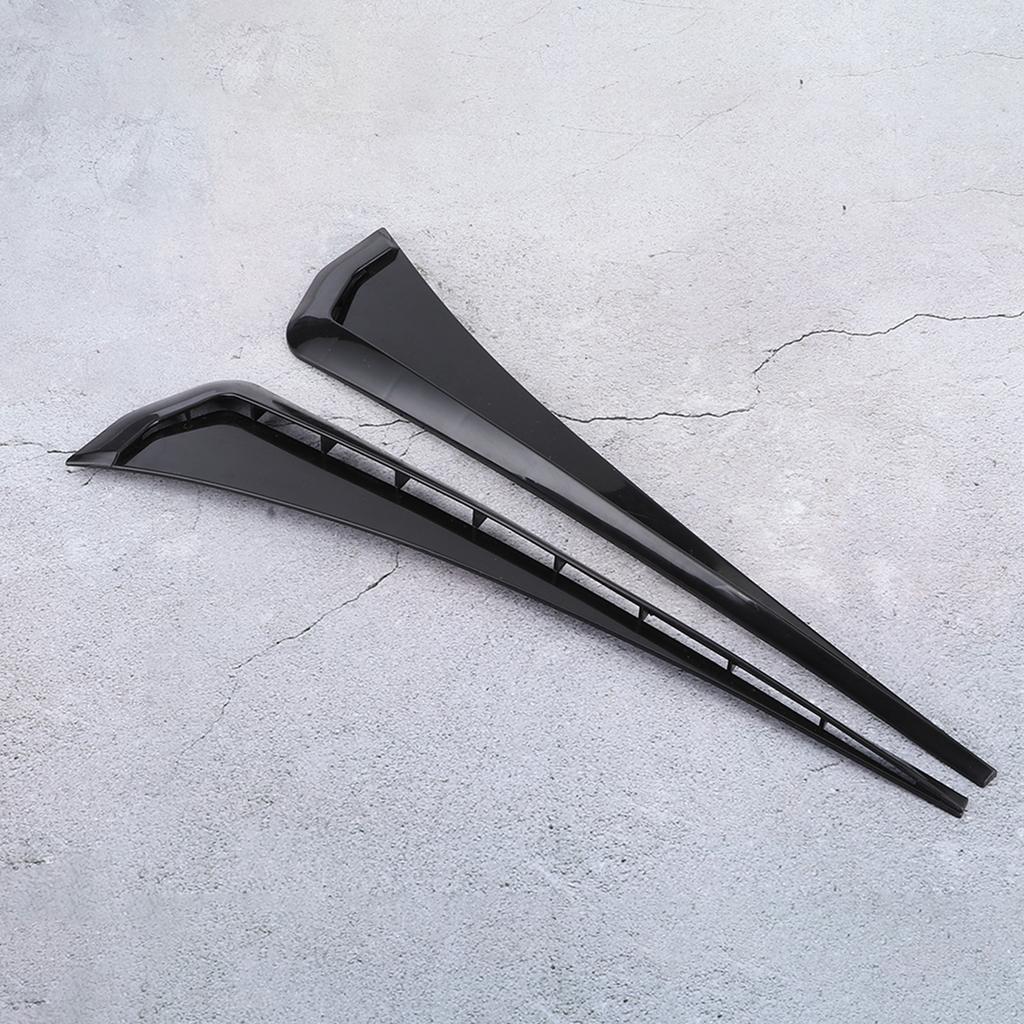 Universal Car Fender Vent Cover Stickers Decorative Strip Fit for Honda Civic