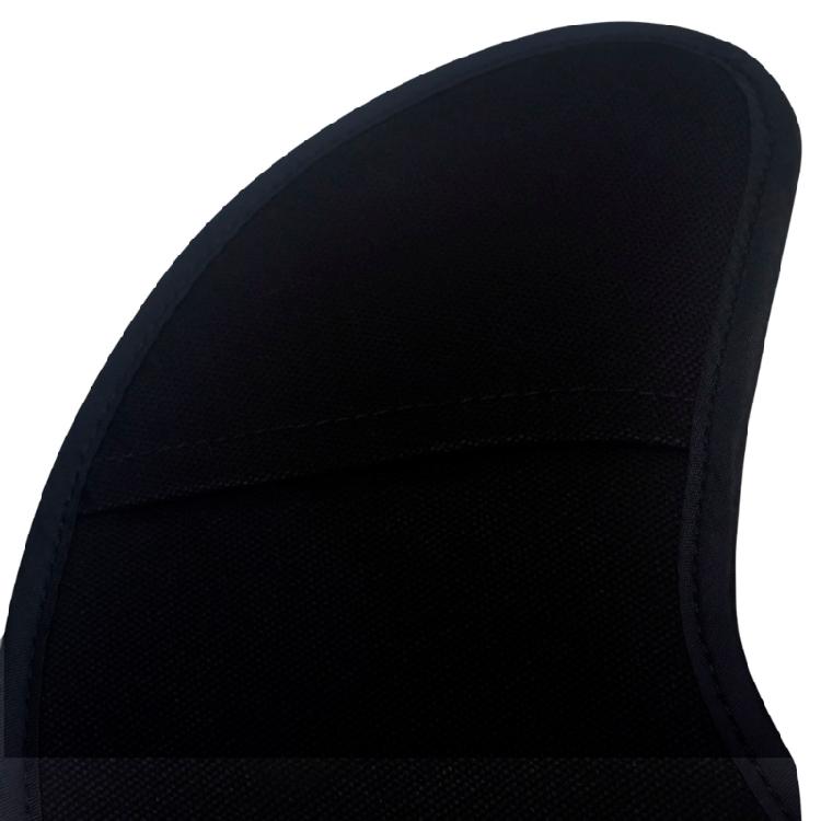 Soft Cotton Sponge Pad Protector Musical Instrument Accessory, Black Viola Chin Rest, 4/4-4/3 Viola Chin Shoulder Rest