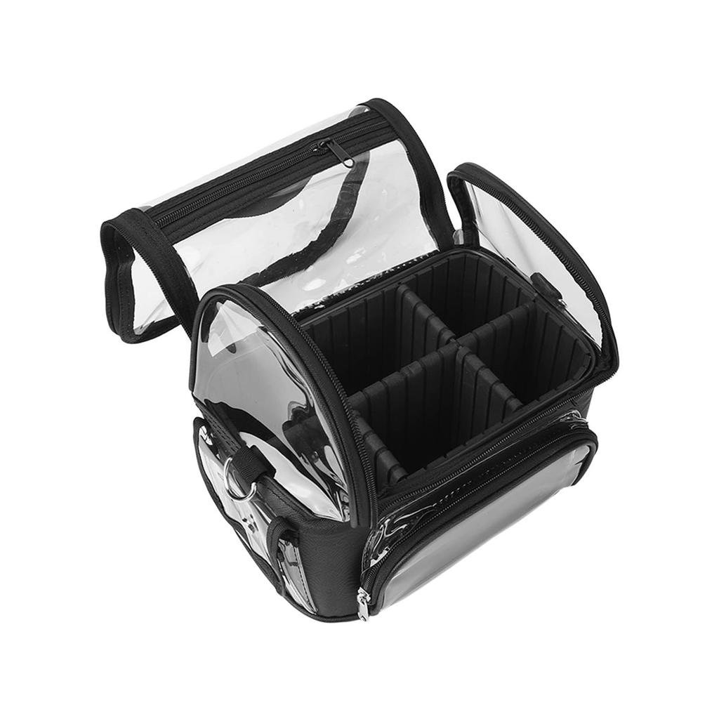 Hairdresser Bag Large Capacity Versatile Hair Stylist Scissor Storage Bag with Strap for Barber Shop Salon