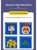 Boguoyuan Pixel Block Logic Puzzle Set: Early Education & Enlightenment Game